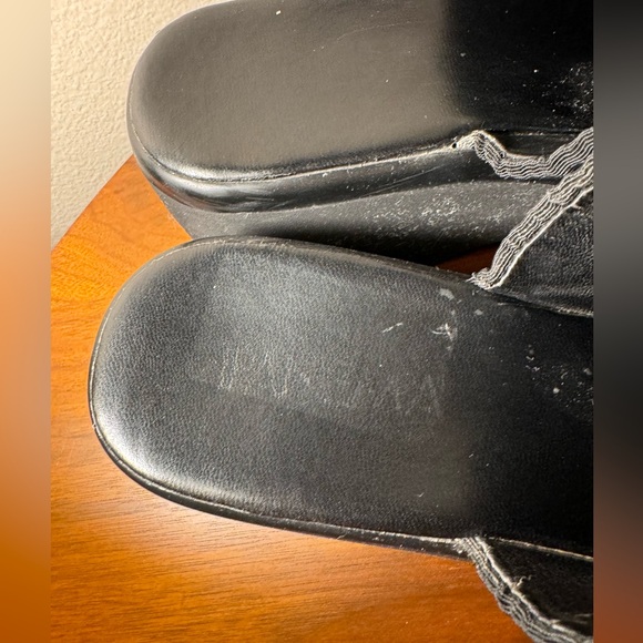 Boho Ipanema Chunky Embroidered Beaded Slide Sandals Size 8.5 - Picture 8 of 10